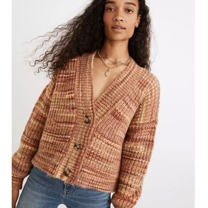 Madewell Crop Cardigan Sweater